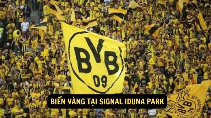 Biển vàng tại Signal Iduna Park