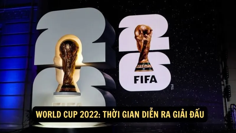 World Cup 2022: Thời gian diễn ra giải đấu